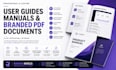 design professional user guides and manuals