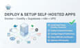 deploy and setup self hosted apps, docker, coolify, or supabase on vps