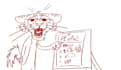 draw a goofy doodle of your oc
