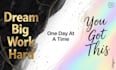 design inspirational quote graphics for instagram, tiktok and facebook
