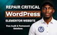 repair any problems on wordpress bugs and elementor errors