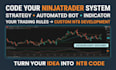 code ninjatrader strategy, automated trading bot on ninjatrader with ninjascript