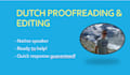 be your dutch proofreader and correct your dutch texts