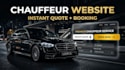 build chauffeur website with instant quote  calculator and booking system