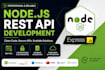 develop rest apis using nodejs and express