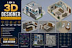 create professional 3d autocad models and house designs