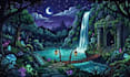 create animated pixel art backgrounds, parallax scenes and 2d game environments
