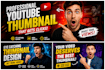 design a professional and eye catching youtube thumbnail