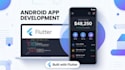 develop native android flutter app with ai