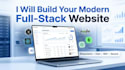 build a react next js website as a full stack developer