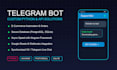 develop custom telegram bots with API integration using python