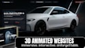 create a stunning 3d animated landing page for your business