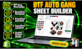 design shopify dtf printing website with gang sheet builder