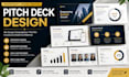 design a stunning professional investor and startup pitch deck
