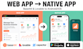 convert your base44 or lovable app to android and ios with capacitor play store