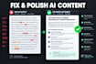 professionally edit, format, and rewrite your ai blog posts