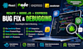 fix react node js express API and javascript bugs
