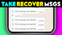 extract deleted chat backups, whatsapp log analysis, and messaging recovery
