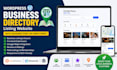 build wordpress business directory website with geodirectory or directorist