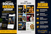 do social media ads post