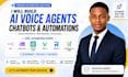 setup custom n8n chatbot vapi retell voice agent llm API make ghl CRM automation
