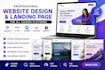 design pagecloud ucraft mozello webnode simvoly website design landing page
