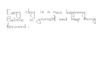 do handwritten writing in english and bengali