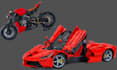 do 3d custom lego design, lego technic, car moc, brick model, manual instruction