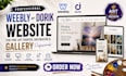 set up weebly dorik website fine art painter decorator gallery website