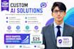 build ai agents, chatbots, voice agents and rag applications