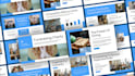 design startup deck fundraising grant nonprofit business proposal presentation