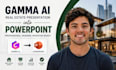 redesign your gamma ai real estate presentation into powerpoint pptx deck