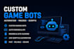 build custom gaming bots, game automation tools, macros and scripts