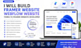 build framer website webflow website figma to framer website developer