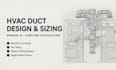 do hvac duct design, duct sizing and manual d with airflow calculation