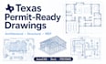 prepare texas permit ready architectural structural and mep drawings
