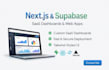 create react, nextjs dashboards with supabase and tailwind