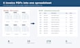extract data from PDF files into clean excel or CSV
