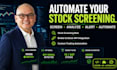 create stock screening bot robinhood bot stock api bot retail broker automation
