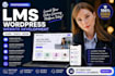 develop wordpress lms website, lms subscription website, membership website