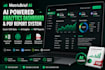 build an ai powered excel CSV analytics dashboard and PDF report system
