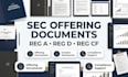 prepare your regulation a, regulation d, or regulation cf offering documents