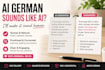 proofread and humanize your ai generated german text