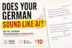 proofread and humanize your ai generated german text