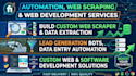build python web scraper, lead generation bot and automated data extraction