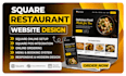 square restaurant business website square online square pos redesign squarespace