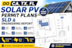 do ca,tx,fl solar pv permit plans sld engineering report