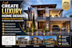 create luxury home design modern house plans and 3d architectural visualization