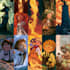 design a cartoon book cover art