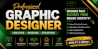 create custom graphic design, redesign and vector artwork